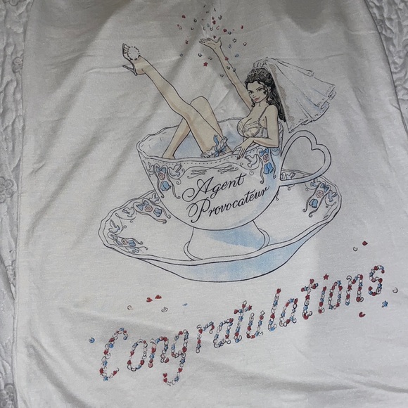 Agent Provocateur Tops - BNWT Agent Provocateur Gurty wedding vest/tank top sz. 3